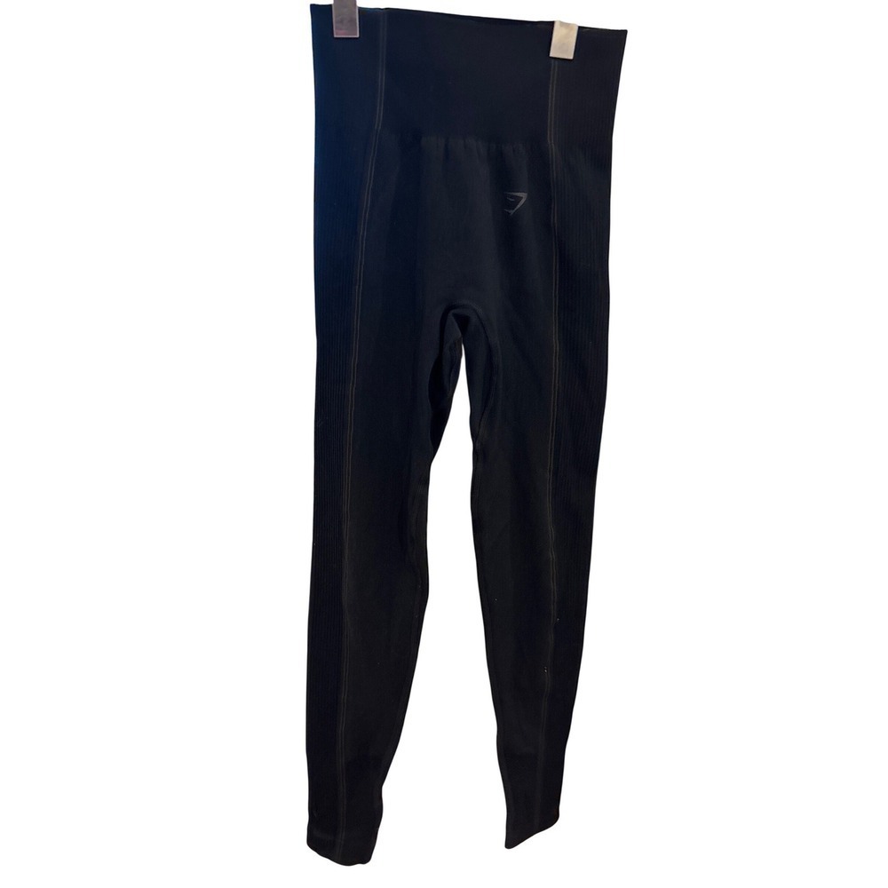 Gymshark Vital Seamless High Waisted Leggings Black Small